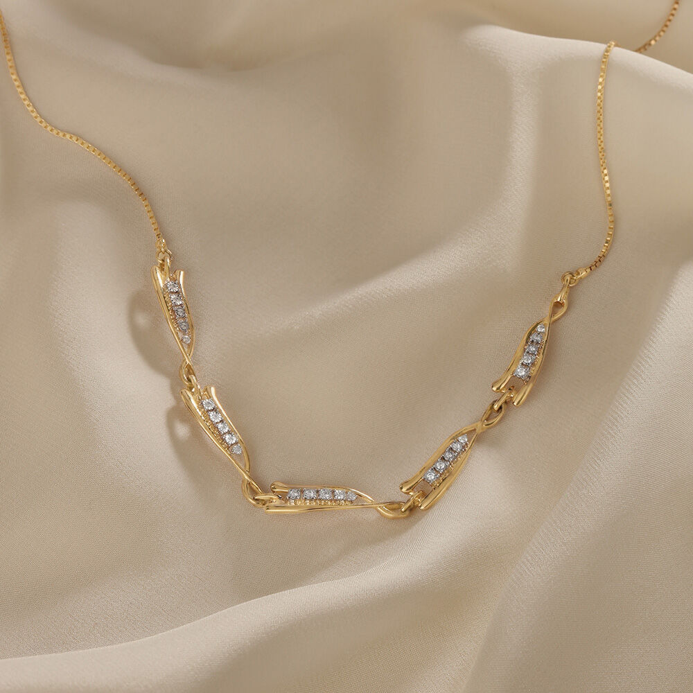 Tanishq mia collection necklace on sale