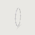 Playful Pearl Silver Bangle,,hi-res view 4