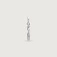 Smiley Sparkle Silver Charm,,hi-res view 4