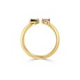 14KT Yellow Gold Odyssey Sapphire And Tourmaline Ring,,hi-res view 4