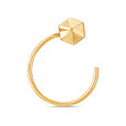Mia Everyday Essentials by Tanishq 14KT Yellow Gold Nose Pin For Ladies,,hi-res view 1