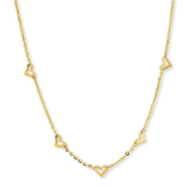 Mia Sutra DIY with Heart Shape Motif Multiple Stacking Charm Chain,,hi-res image number null