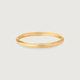 Sleek Radiant Gold Bangle,,hi-res view 1