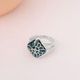 Mystic Mosaic Silver Ring,,hi-res view 1