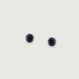 Pretty Minimal Silver Earrings and Necklace Set,,hi-res view 6