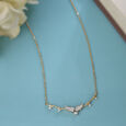 Wings Purity 14KT Gold & Diamond Necklace,,hi-res view 1