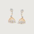 Sparkling Bloom Diamond Jhumka,,hi-res view 3