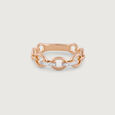 Bold Luxurious Gold & Diamond Finger Ring,,hi-res view 4