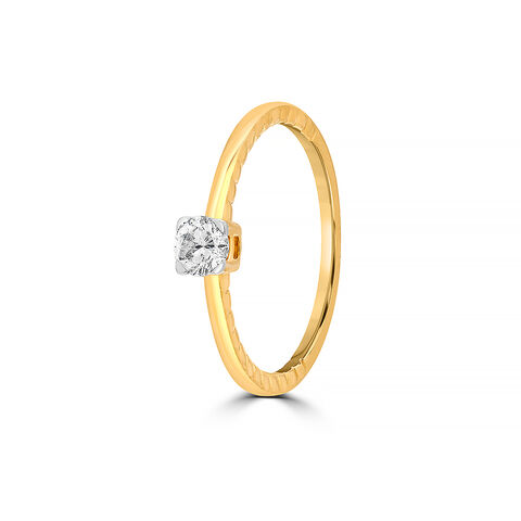 Happy Treasures Solitaire Ring