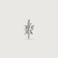 Whimsical Bloom Silver Nose Pin,,hi-res view 4