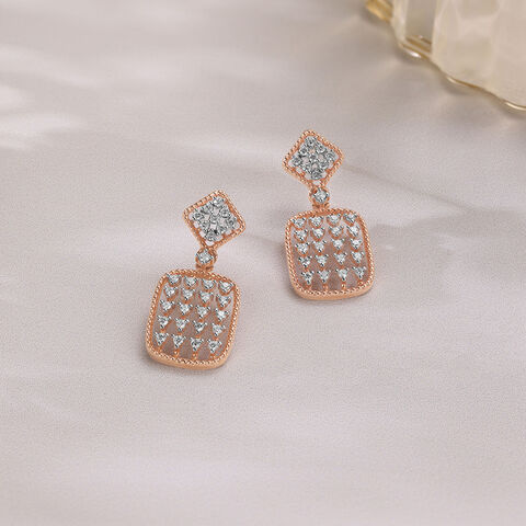 Glam Crush Diamond Earrings