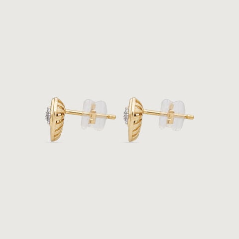 Radiant Rhythm Diamond Stud Earrings