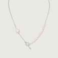 Playful Chic Silver Necklace,,hi-res view 4