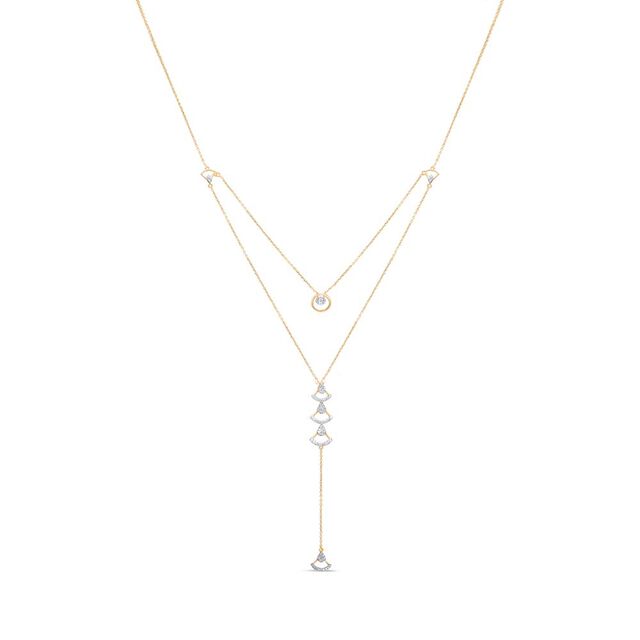 14kt Yellow Gold Minimalistic Diamond Necklace,,hi-res image number null