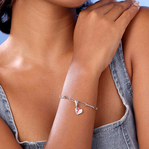 Cheerful Heart Silver Pendant