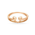 You Complete Me Yellow Gold Finger Ring,,hi-res view 2