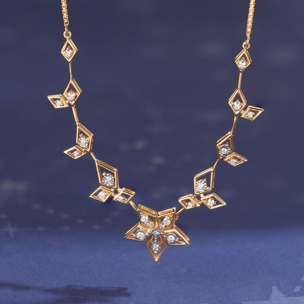 Lightweight diamond necklace online