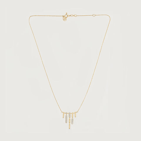 Linear Harmony Diamond Necklace