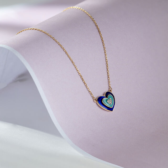 Protecting Love Evil Eye Gold & Diamond Necklace,,hi-res image number null