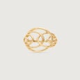 Rippling Harmony Gold Ring,,hi-res view 1