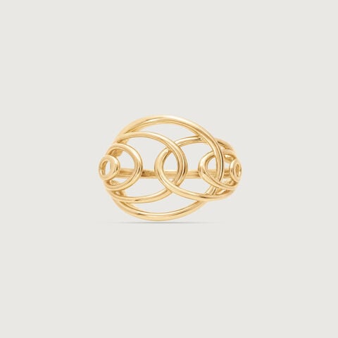 Rippling Harmony Gold Ring