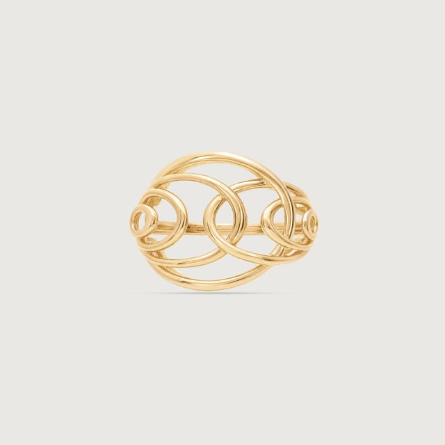 Rippling Harmony Gold Ring,,hi-res image number null
