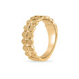 18KT Yellow Gold Deco Ring,,hi-res view 1