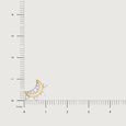 Cosmic Elements 14KT Diamond Stud Earrings,,hi-res view 5