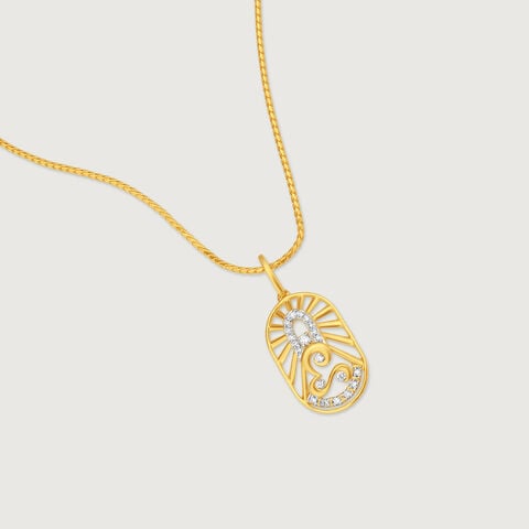 Sacred Sohum Diamond Pendant