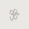Curvy Chic Silver Toe Ring,,hi-res view 3