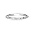 18kt Sophisticated White Gold Diamond Ring,,hi-res view 2
