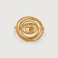 Tribal Rhythm 22KT Gold Finger Ring,,hi-res view 3