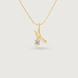 Petite Flair Diamond Pendant,,hi-res view 3