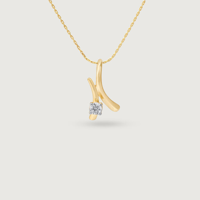 Petite Flair Diamond Pendant,,hi-res image number null