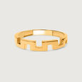 Architectural Allure 18KT Gold Finger Ring,,hi-res view 4
