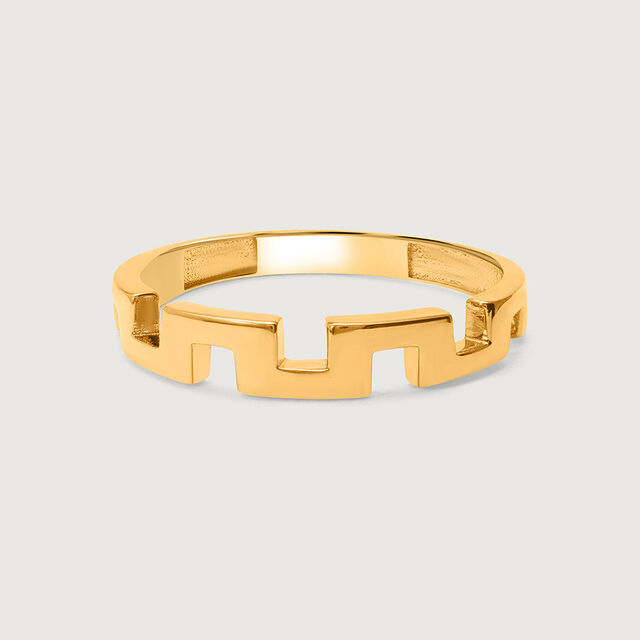 Architectural Allure 18KT Gold Finger Ring,,hi-res image number null