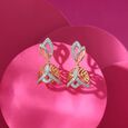 Radiant Bloom Diamond Jhumka,,hi-res view 1