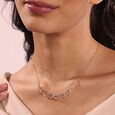 Rhythmic River 18 Kt Gold & Diamond Necklace,,hi-res view 2