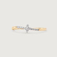 Twilight Twinkle 14KT Gold & Diamond Finger Ring,,hi-res view 3