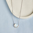 Blue Dream Silver Necklace,,hi-res view 1
