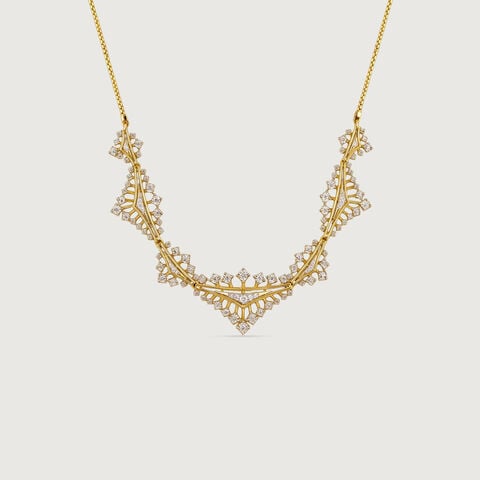 Radiant Rhythm Diamond Necklace