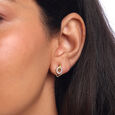 Eternal Harmony Diamond & Gold Stud Earrings,,hi-res view 2