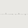Flirty Bloom Silver Anklet,,hi-res view 5