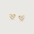 Radiant Solar Diamond Stud Earrings,,hi-res view 3