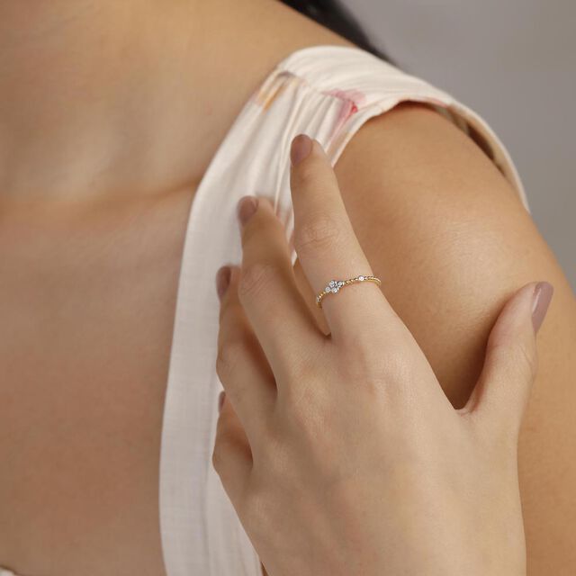 Petite Bloom Diamond Ring,,hi-res image number null