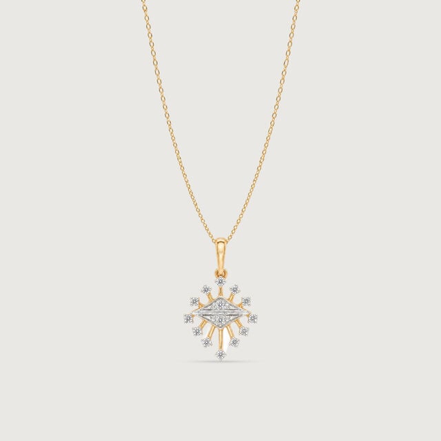 Radiant Harmony Diamond Pendant,,hi-res image number null