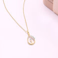 Gleaming Teardrop Diamond Pendant,,hi-res view 1