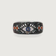 Cosmic Drip Silver Ring,,hi-res view 2