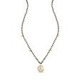 14kt Yellow Gold Interlaced and Diamond Mangalsutra,,hi-res view 5