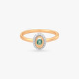 Radiant Oval Emerald Ring,,hi-res view 2